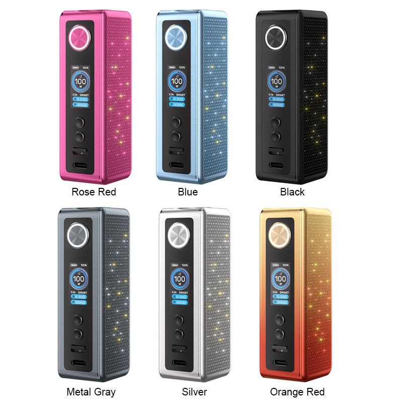 voopoo vinci spark100 box mod all colors