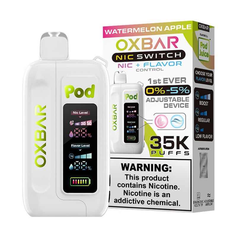 watermelon apple pod juice oxbar nic switch