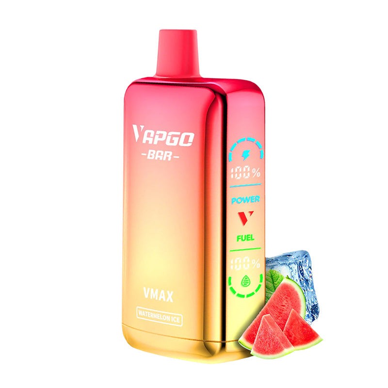 watermelon ice vapgo bar vmax 12000
