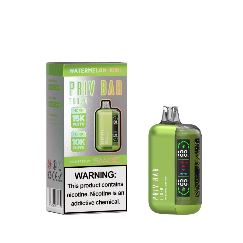 watermelon kiwi smok priv bar turbo 15000