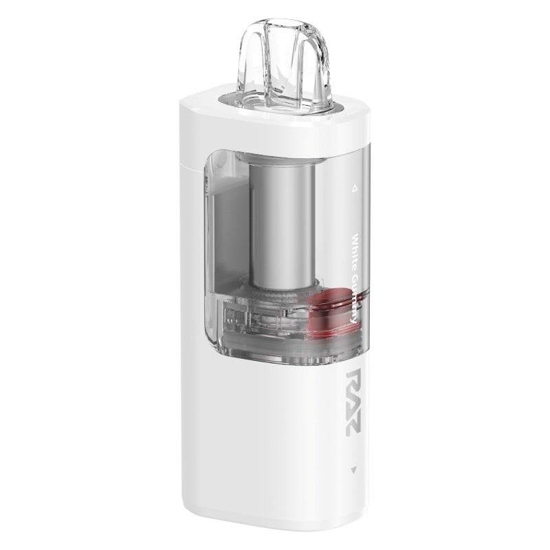 white gummy raz vue 50k pod
