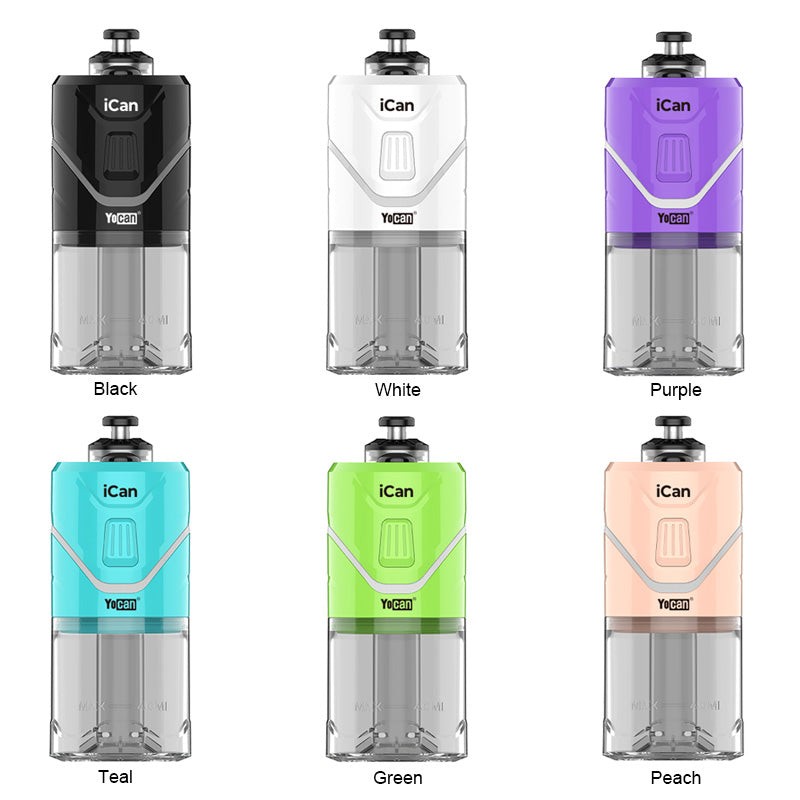 yocan ican e rig vaporizer all colors