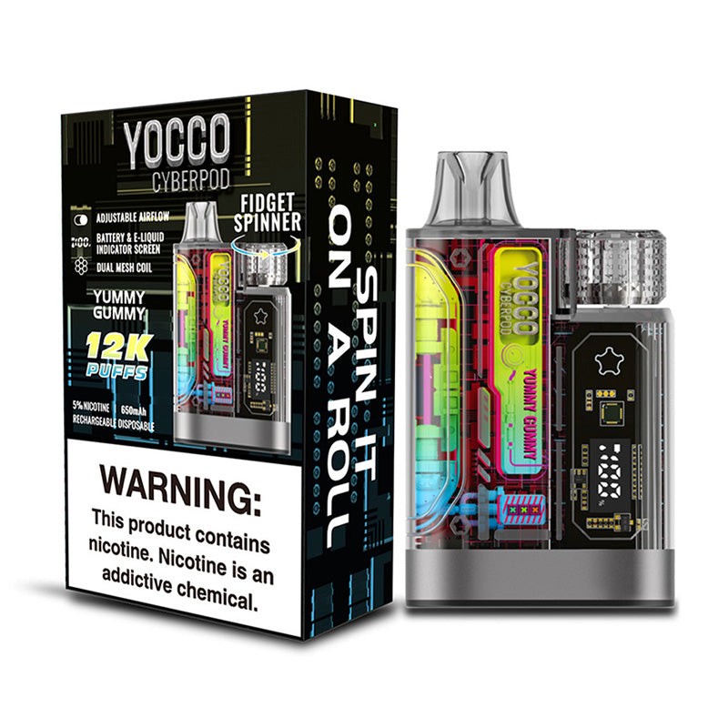 yummy gummy yocco cyberpod 12000